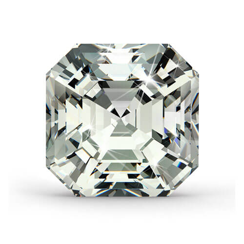 GIA 2.01ct VS2 J Asscher Diamant 7483429665