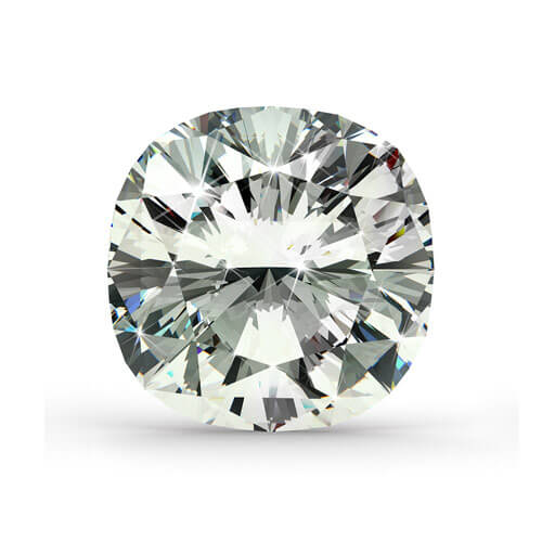 Lab Grown IGI 0.70ct VVS1 D Kissen Diamant