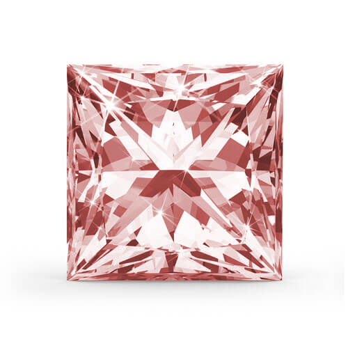 Lab Grown IGI 1.71ct SI1 FANCY Princess Diamant LG22242709