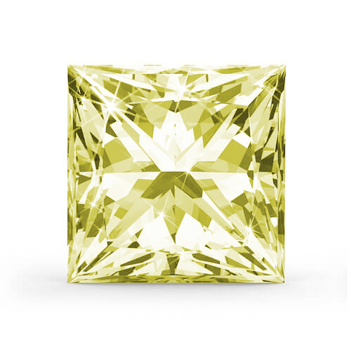 GIA 1.88ct SI2 FANCY Princess Diamant 1152826434