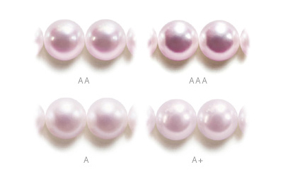 Der Glanz der Akoya-Perlen nach der Mikimoto-Skala AAA-A