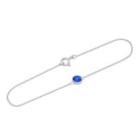 Goldarmband mit blauem Opal Clelia