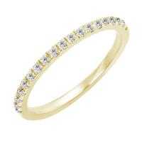 Goldener Eternity-Ring mit 1.50 mm Lab Grown Diamanten Otila