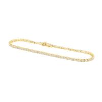 Goldenes Tennisarmband mit Diamanten Betz