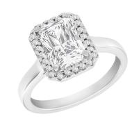 Verlobungsring mit Emerald-Diamant Valma