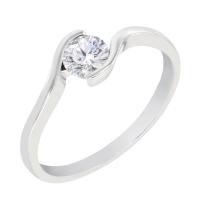 Goldener Verlobungsring mit 0.51 ct IGI zertifiziertem Lab Grown Diamanten Salfar