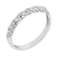 Gedrehter Eternity-Ring mit Lab Grown Diamanten Rami