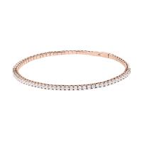 Goldenes Flexi Armband mit Diamanten Monroe