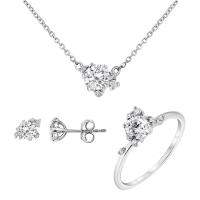 Cluster Schmuckset mit Lab Grown Diamanten Odette