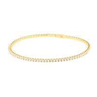 Goldenes Flexi Armband mit Lab Grown Diamanten Roberts