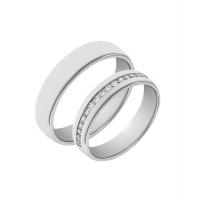 Memoire-Ring und flacher komfortabler Ring Tiall