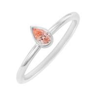 Minimalistischer Ring mit einem zertifizierten fancy pink Lab Grown Diamanten Nunez