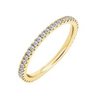Eternity Ring aus Gold mit 1.25 mm Diamanten Benjamin