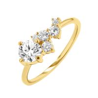 Cluster Ring mit Lab Grown Diamanten Sava